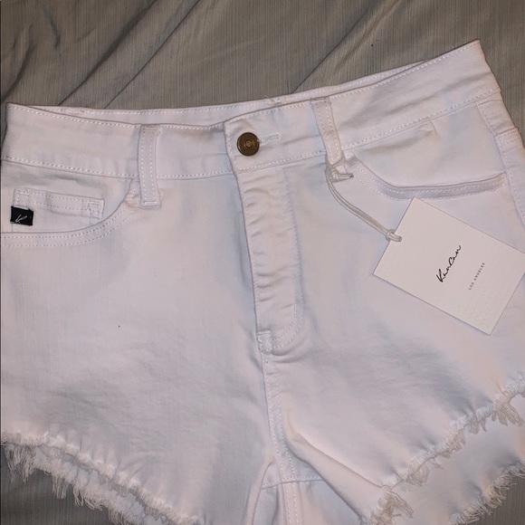 White KanCan shorts - Picture 3 of 6